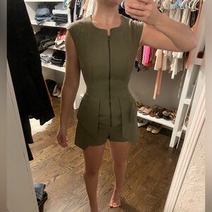 BCBG green romper - Perfect condition!